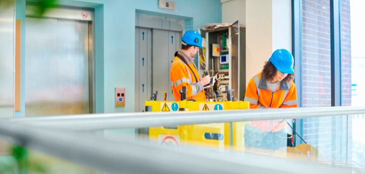Prevención de riesgos laborales para instaldores de ascensores