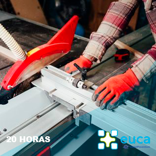 Curso de prevención de riesgos laborales para operadores de equipos manuales de 20 horas