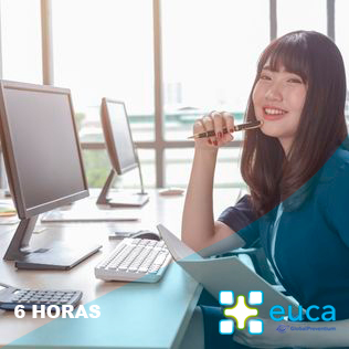 Curso PRL para personal de oficina 6 horas por teleformación
