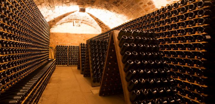 Bodega de vino.