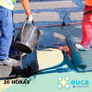 Curso PRL para Trabajos de aislamiento e impermeabilización de (20 horas)