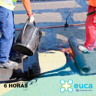Curso PRL para Trabajos de aislamiento e impermeabilización 6 horas